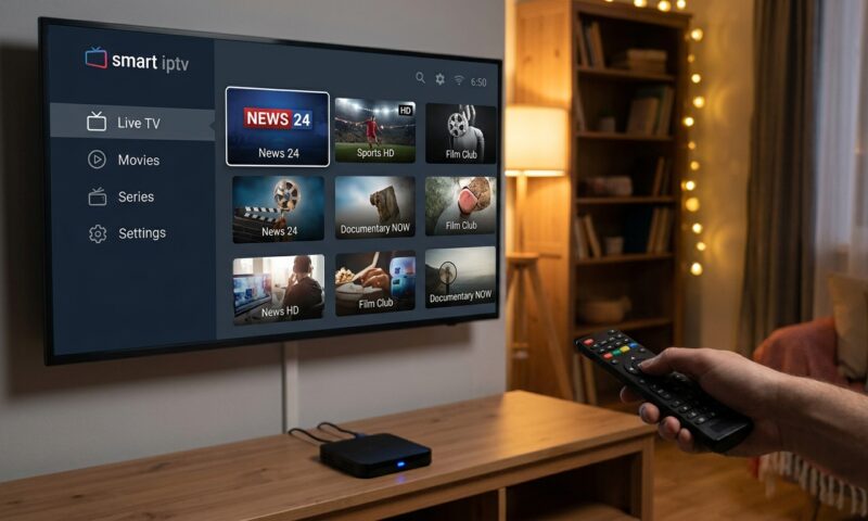 Smart iptv on maksullinen IPTV-soitin mobiili- ja PC-laitteille