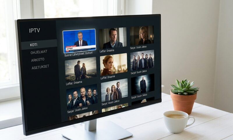 Iptv digiboksi yhdistää television suoraan internetiin ilman antennia
