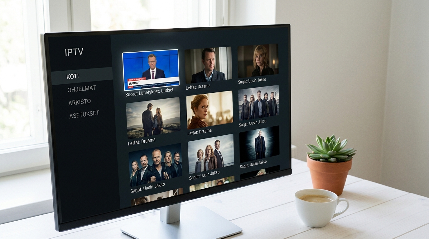 iptv digiboksi — overview: Iptv digiboksi yhdistää television suoraan internetiin ilman antennia