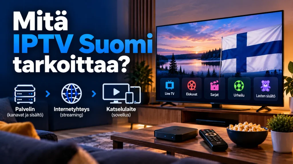 Mitä IPTV Suomi tarkoittaa – IPTV-palvelun toiminta ja sisältö suomalaisille katsojille